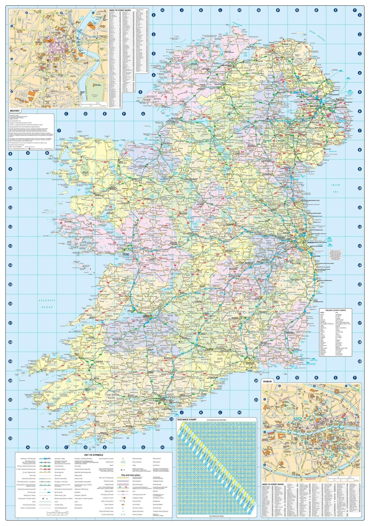 streetmap irlande