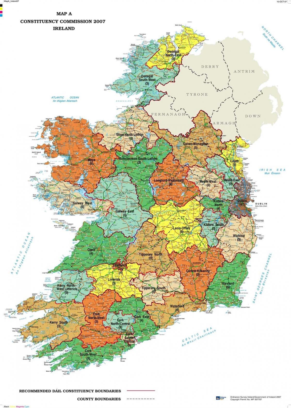 carte de l'ordnance survey ireland map viewer