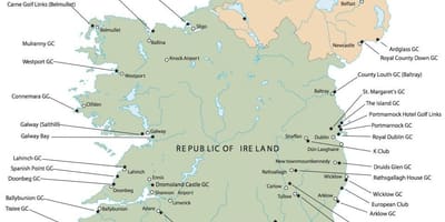 La meilleure carte de l'irlande