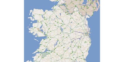 La meilleure feuille de route de l'irlande